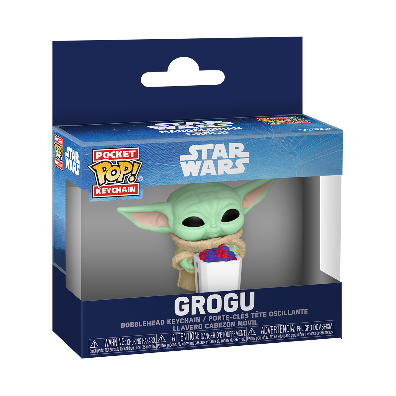 Pop! Keychain | Grogu with Popcorn | Star Wars
