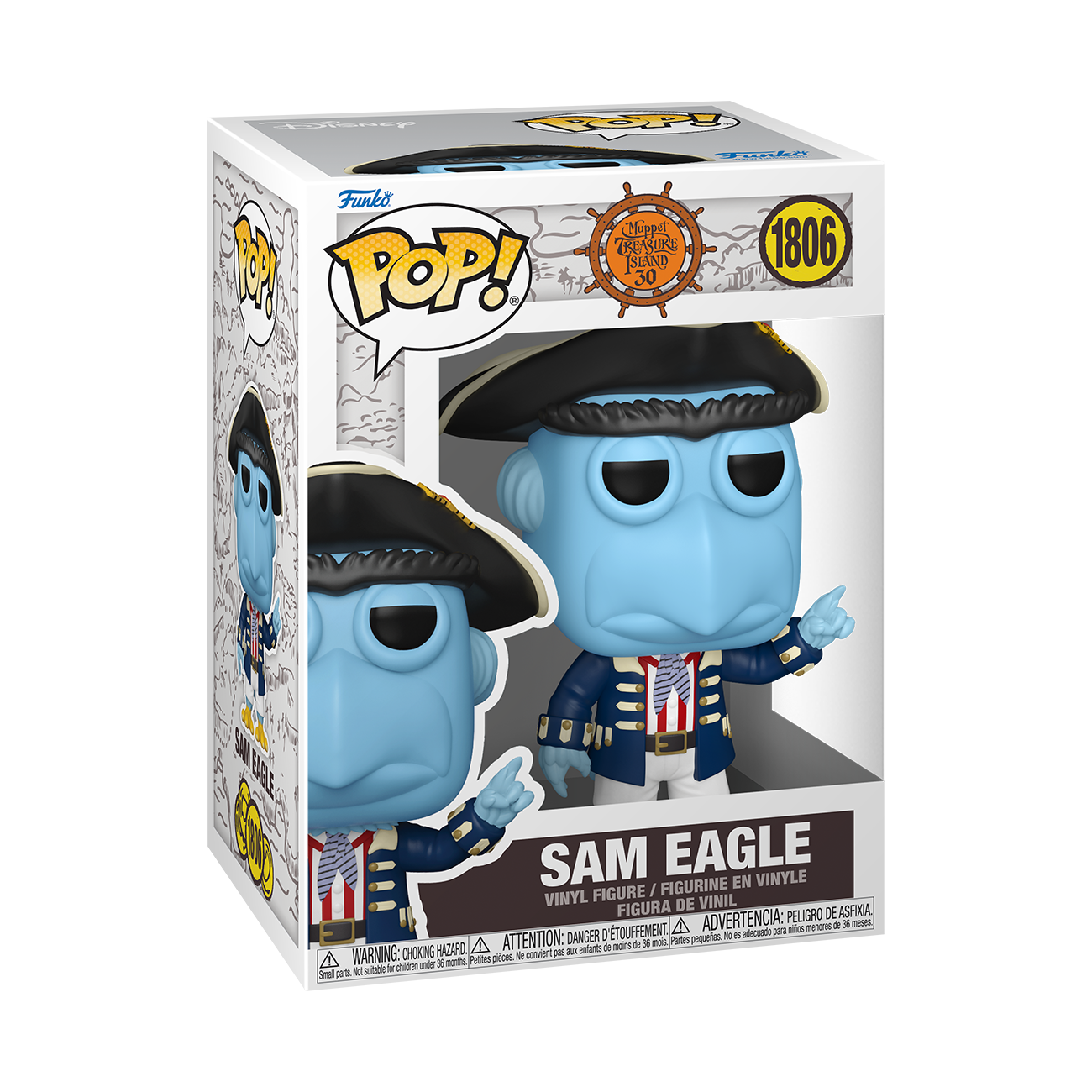 Pop! Vinyl | Sam Eagle (Muppet Treasure Island) | The Muppets