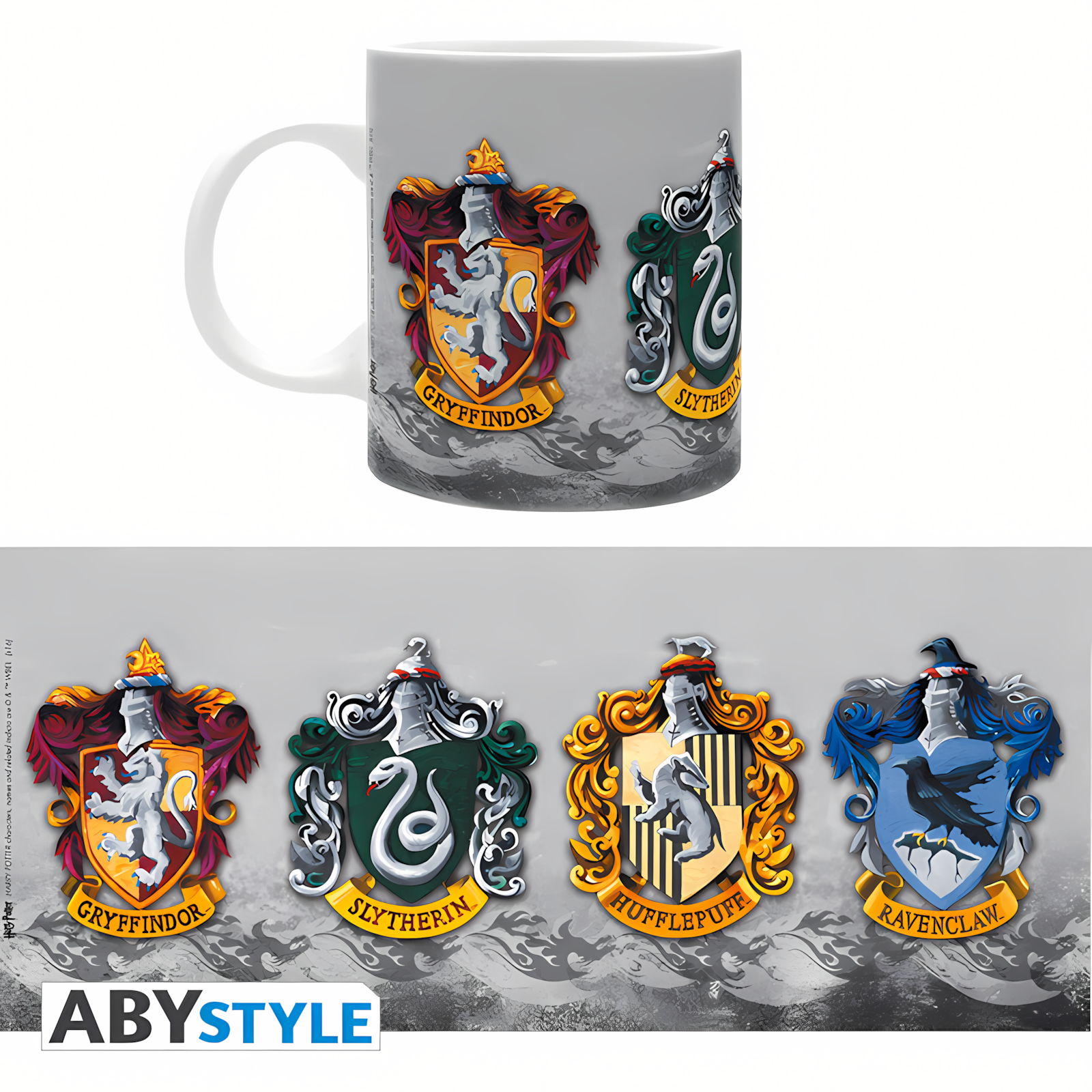 Abysse: Harry Potter - Mug (320ml) - The 4 Houses