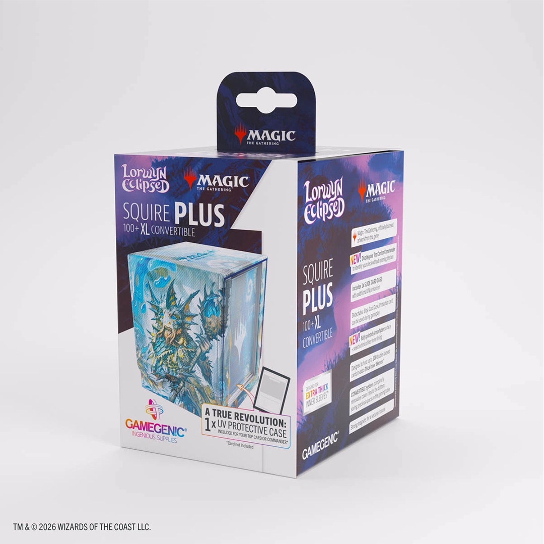 Gamegenic | MTG: Lorwyn Eclipsed - Sygg, Wanderwine Wisdom / Sygg, Wanderbrine Shield | Squire Plus Convertible Deckbox 100+ XL