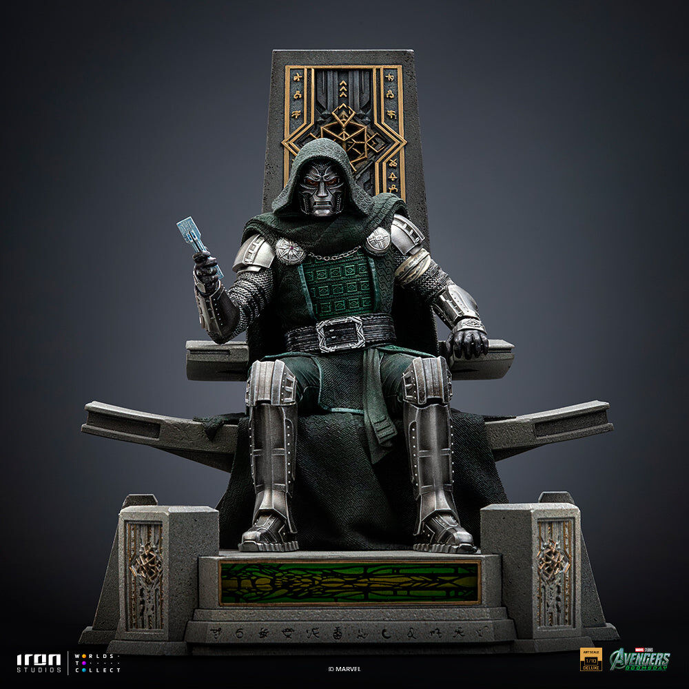 Iron Studios | Doctor Doom on Throne | Avengers: Doomsday - Deluxe Art Scale 1/10