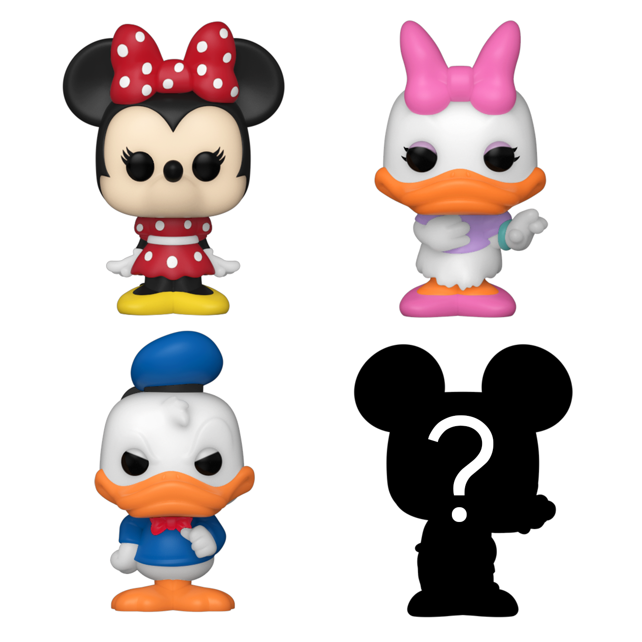 Bitty POP!: Minnie 4-Pack Series 2 - Mickey & Friends