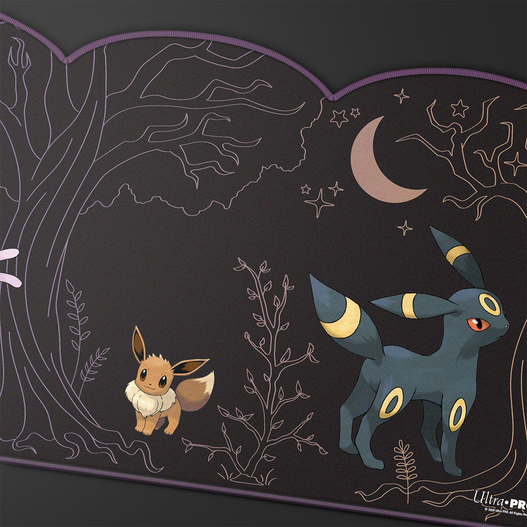 Ultra Pro | Espeon, Eevee & Umbreon | Die-Cut Playmat