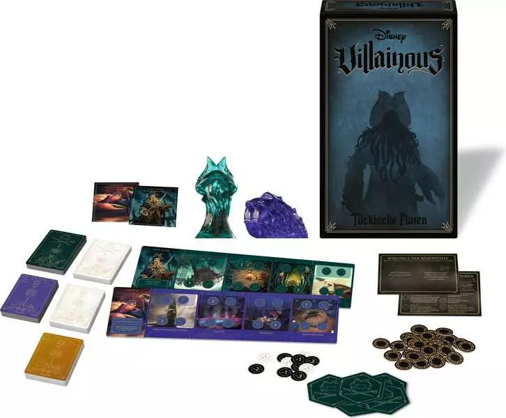 Ravensburger | Disney Villainous Tückische Fluten | Gesellschaftsspiel & Brettspiel