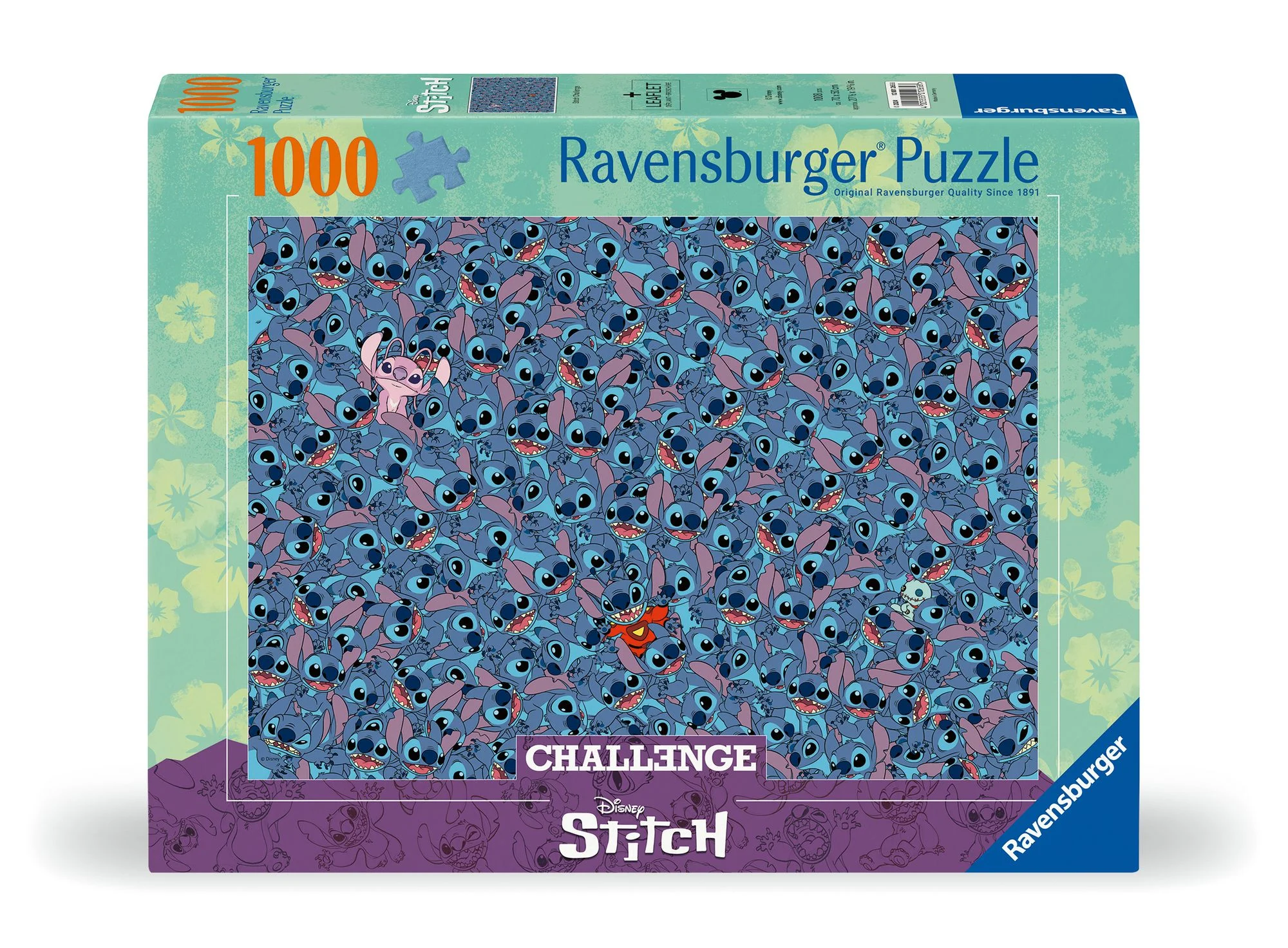 Ravensburger | Disney Stitch | 1000 Teile Puzzle Challenge