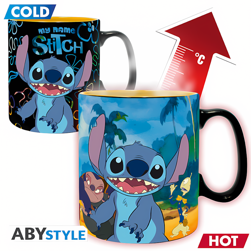 Abysse: Disney Lilo & Stitch - Lilo & Stitch Heat Change Mug (460ml)