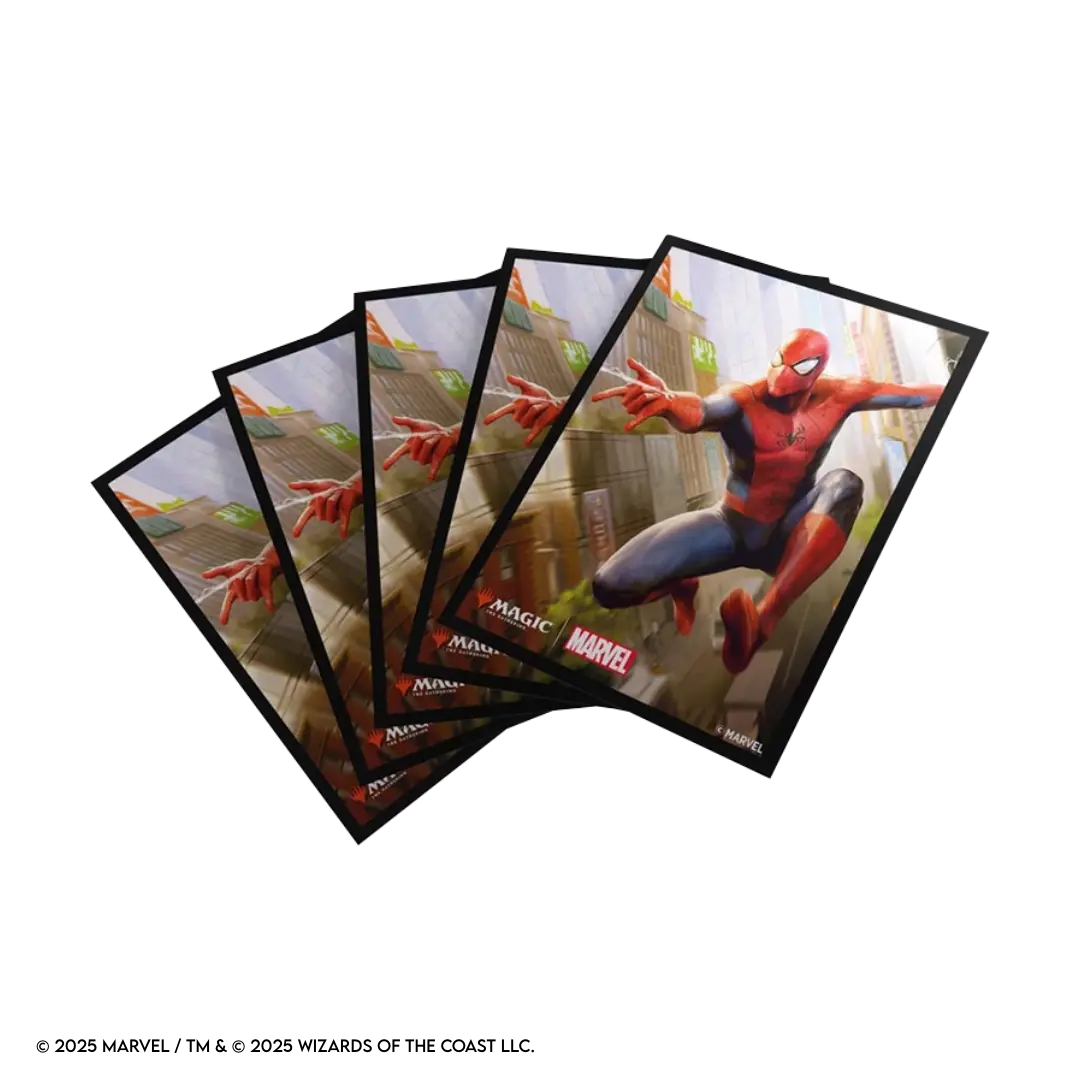 Gamegenic | Magic: The Gathering - Spider-Man / Spider-Man | Premium Art Sleeves (105 Stück)