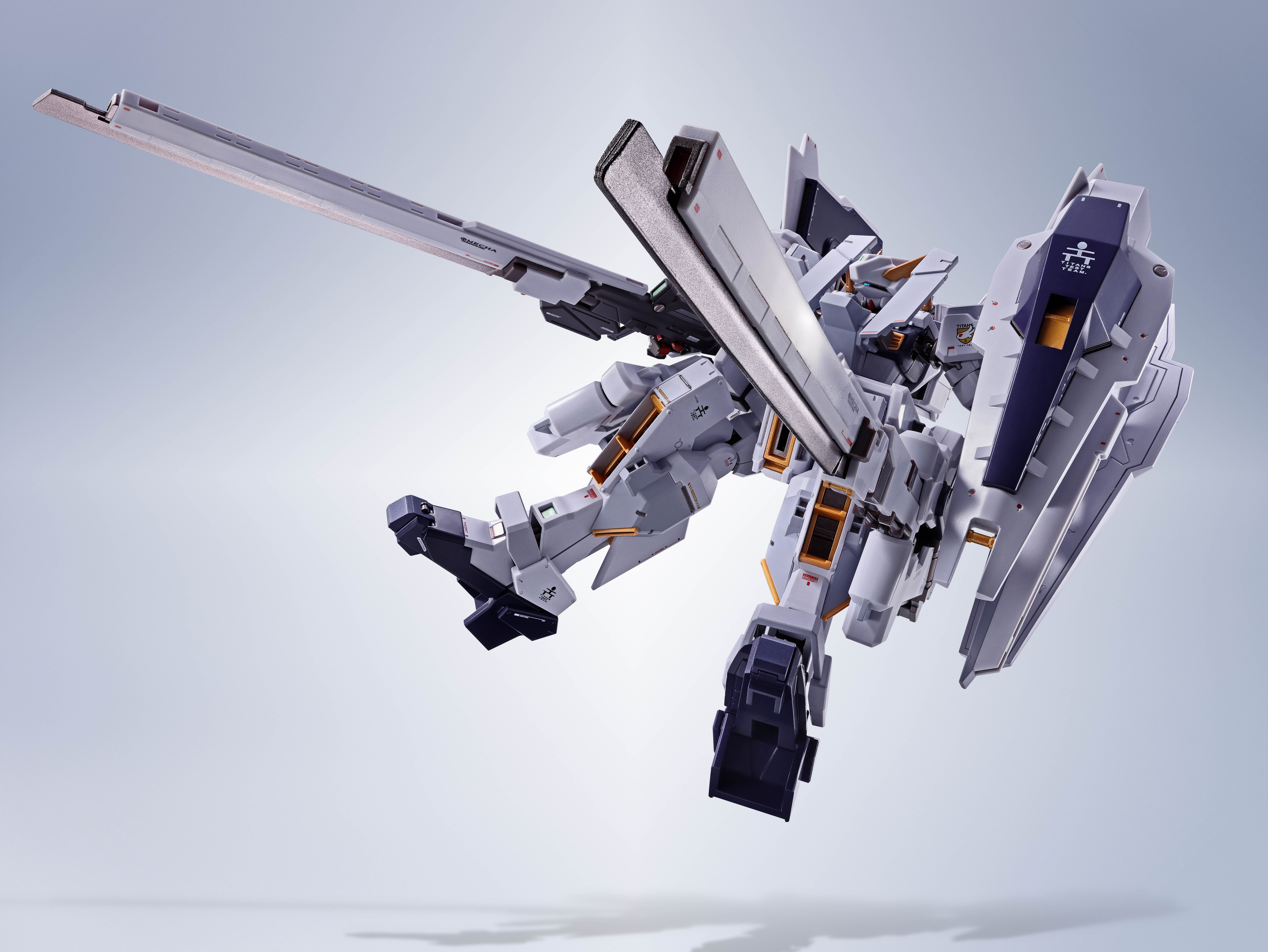 Tamashii Nations | SIDE MS Gundam TR-1 (Hazel-Rah Second Form) Metal Robot Spirits | Mobile Suit Gundam (14cm)