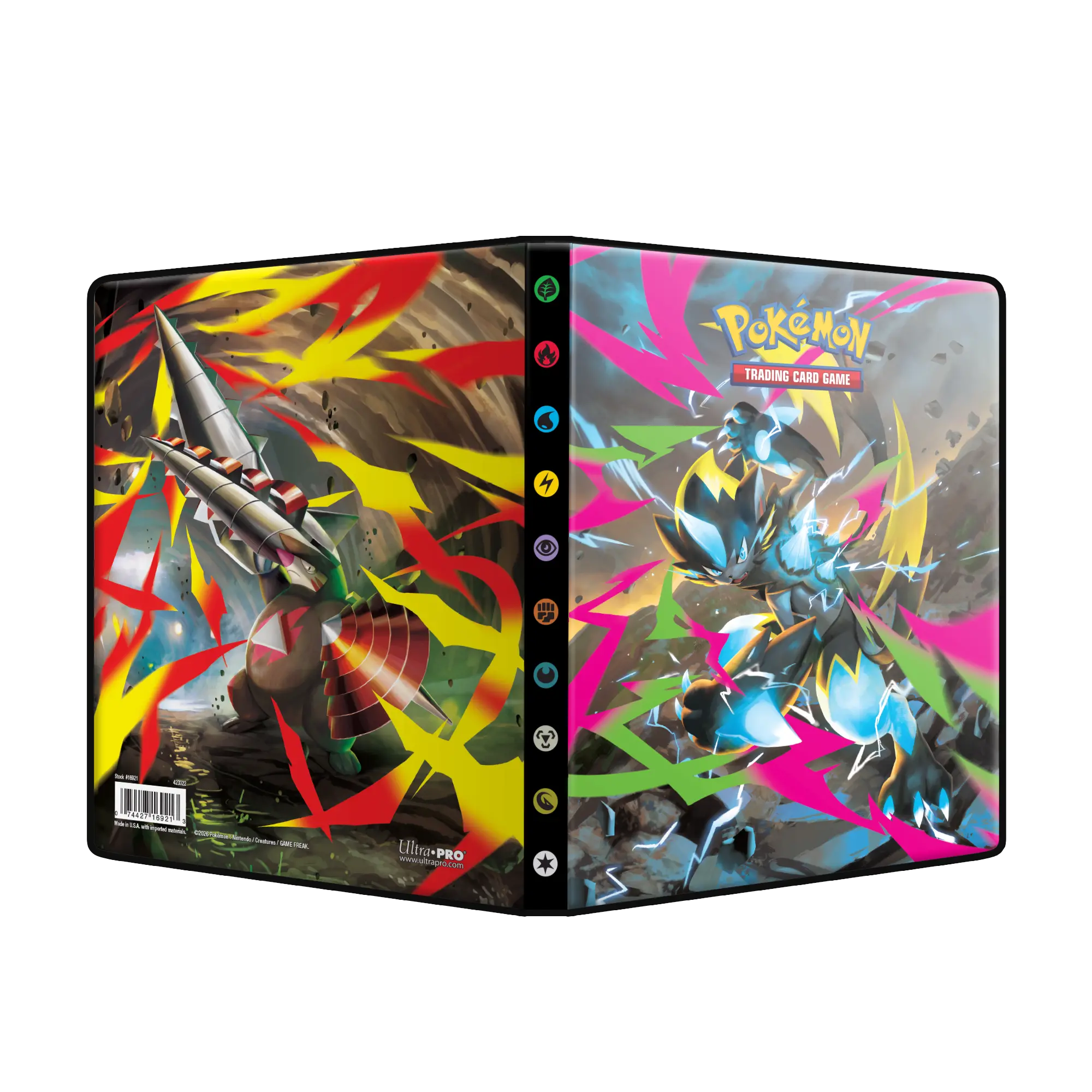 Mega Evolution - Pitch Black 4-Pocket Portfolio for the Pokémon Trading Card Game