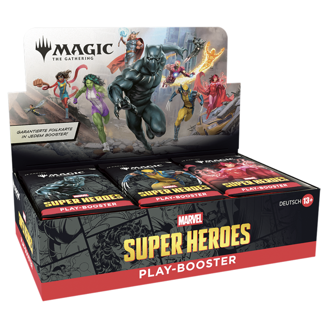 Magic: The Gathering | Marvel Super Heroes | Play Booster Display (DE)