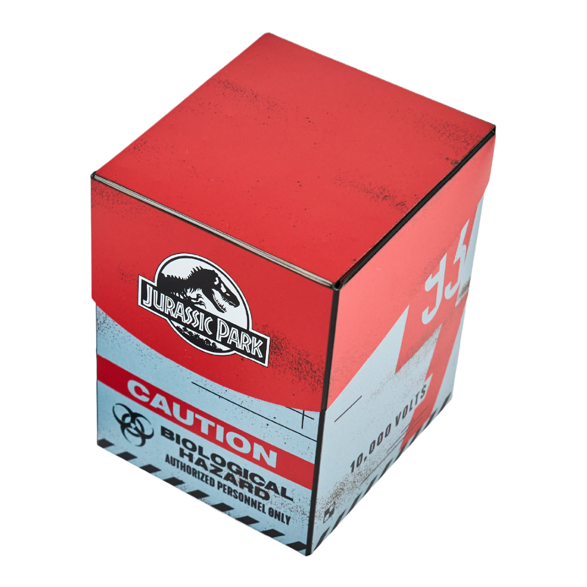 Jurassic Park TCG | Caution Blue | Deck Case