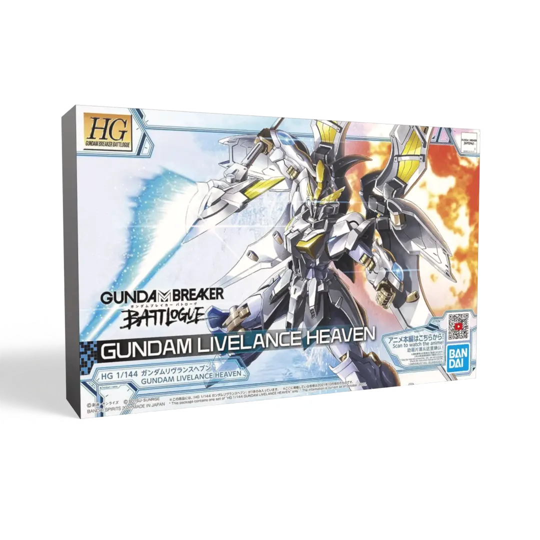 Bandai | HG Gundam Livelance Heaven | Gundam Breaker Battlogue (1/144)