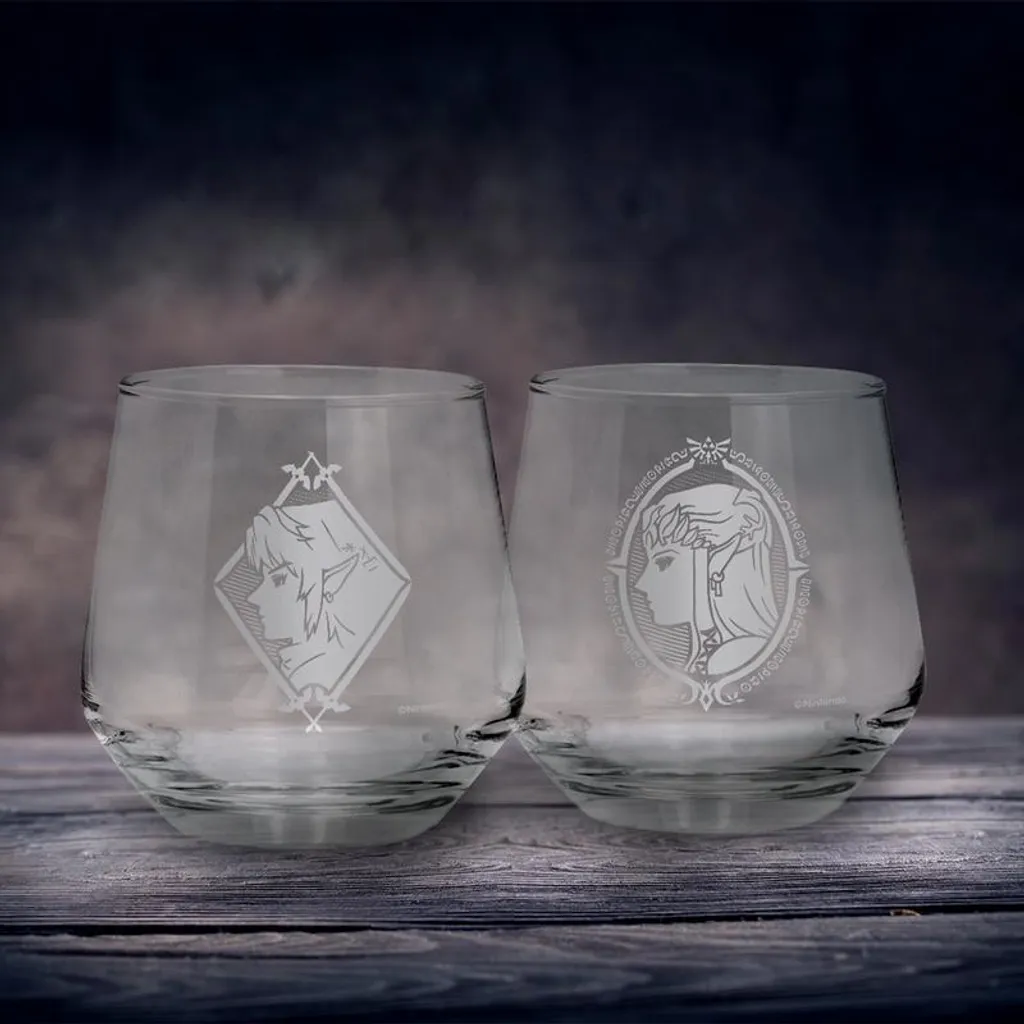 Abysse | The Legend of Zelda | Zelda & Link Europe 2 Glass Set
