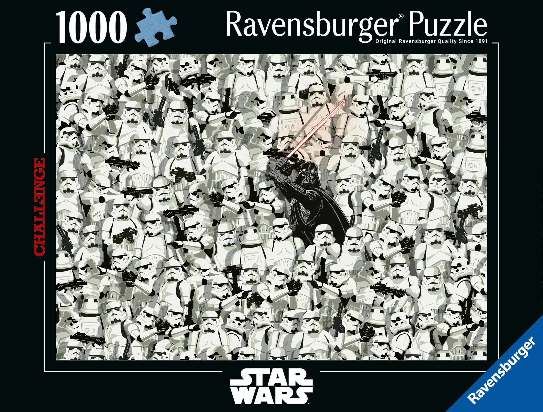 Ravensburger | Challenge Star Wars | 1000 Teile Puzzle Challenge