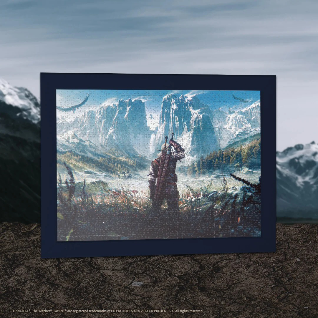 Usaopoly | The Witcher - Skellige | 1000 Teile Puzzle
