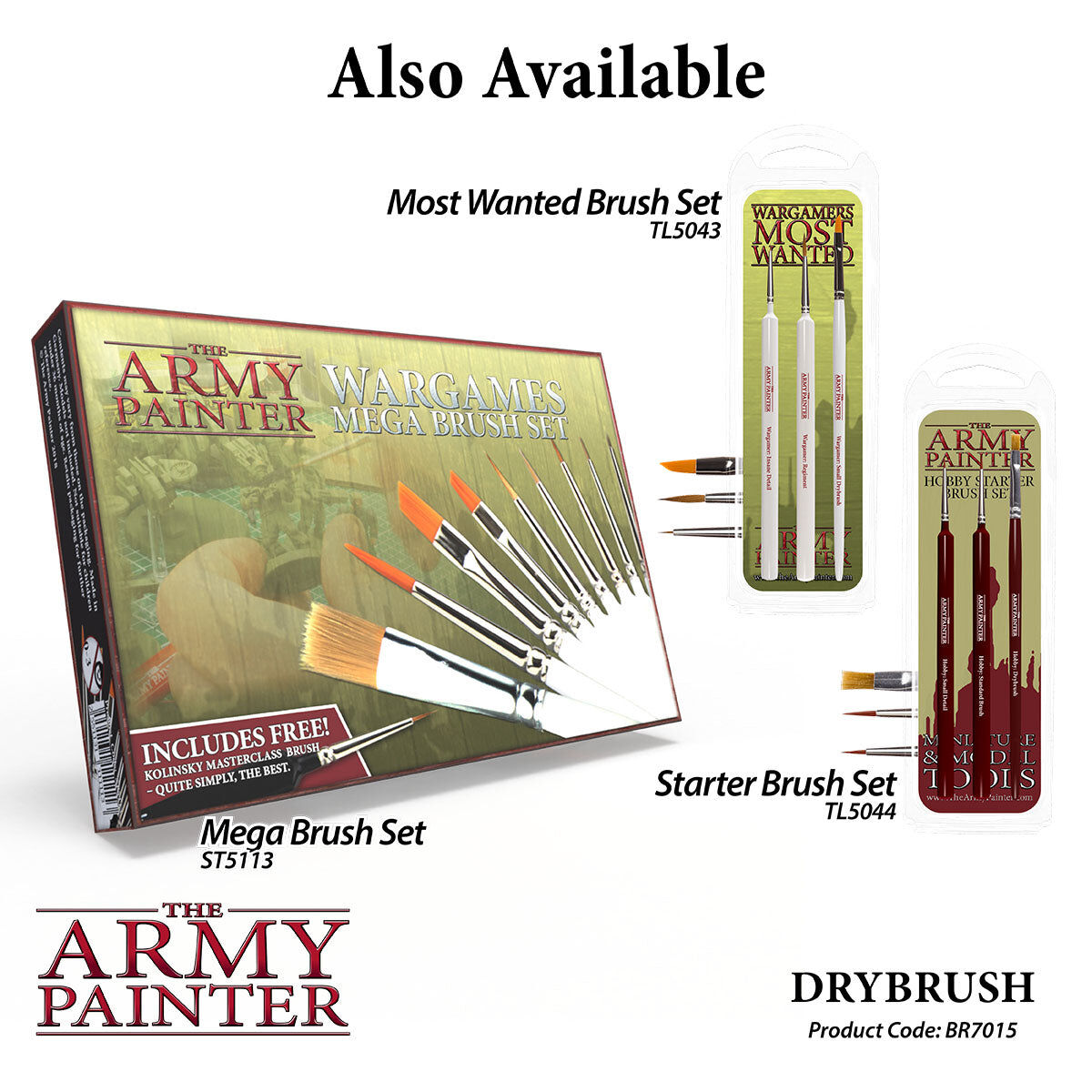 The Army Painter - Drybrush - Hobby Brush