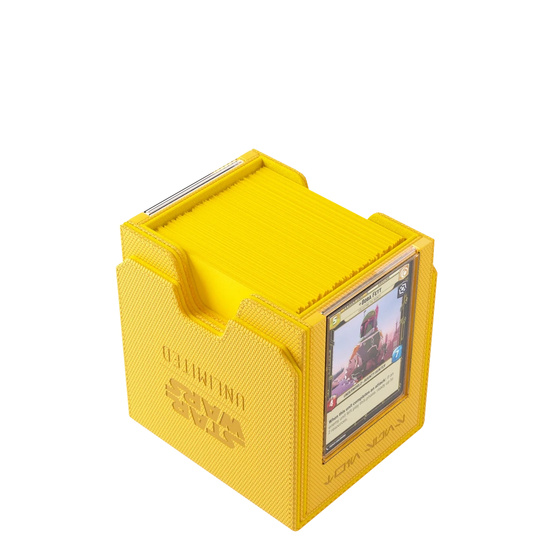 Gamegenic | Star Wars Unlimited Deck Pod | Twin Suns Yellow