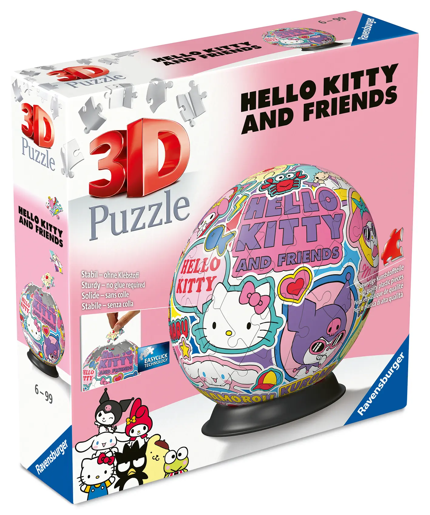 Ravensburger | Hello Kitty and Friends | 72 Teile 3D Puzzle