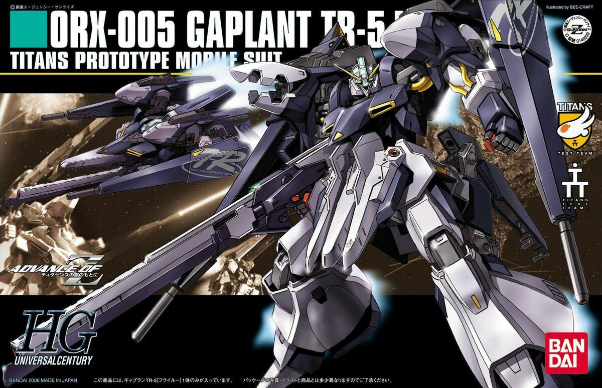 Bandai | HG ORX-005 Gaplant Tr-5 Hrairoo | Advance of Zeta: The Flag of Titans (1/144)