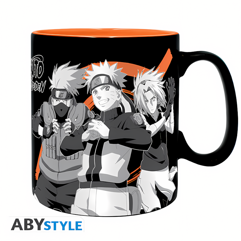 Abysse | Naruto Shippuden | Mug (460ml) (Black & White)