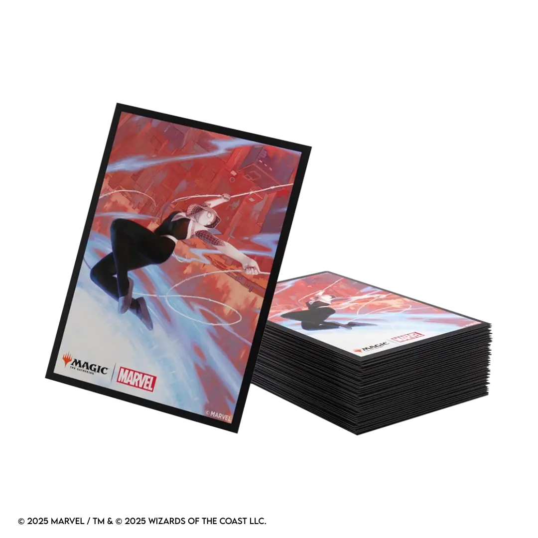 Gamegenic | Magic: The Gathering - Spider-Man / Spider-Gwen | Premium Art Sleeves (105 Stück)