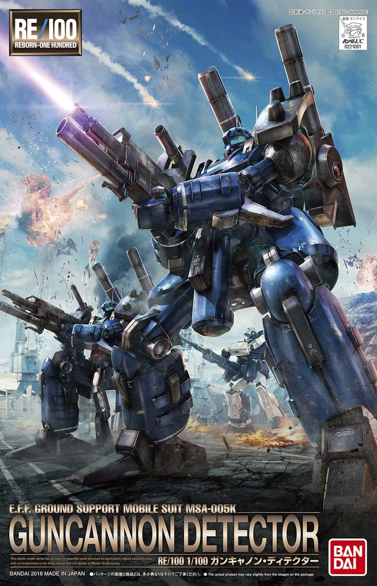 Bandai: RE Guncannon Detector – Mobile Suit Gundam UC (1/100)