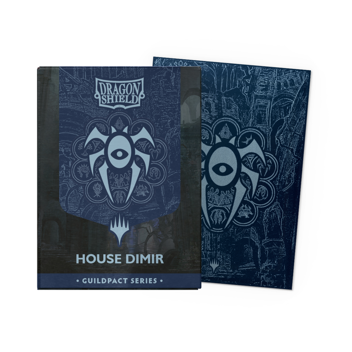 Dragon Shield X Magic: The Gathering | House Dimir | Standard Size Sleeves Guildpact Series