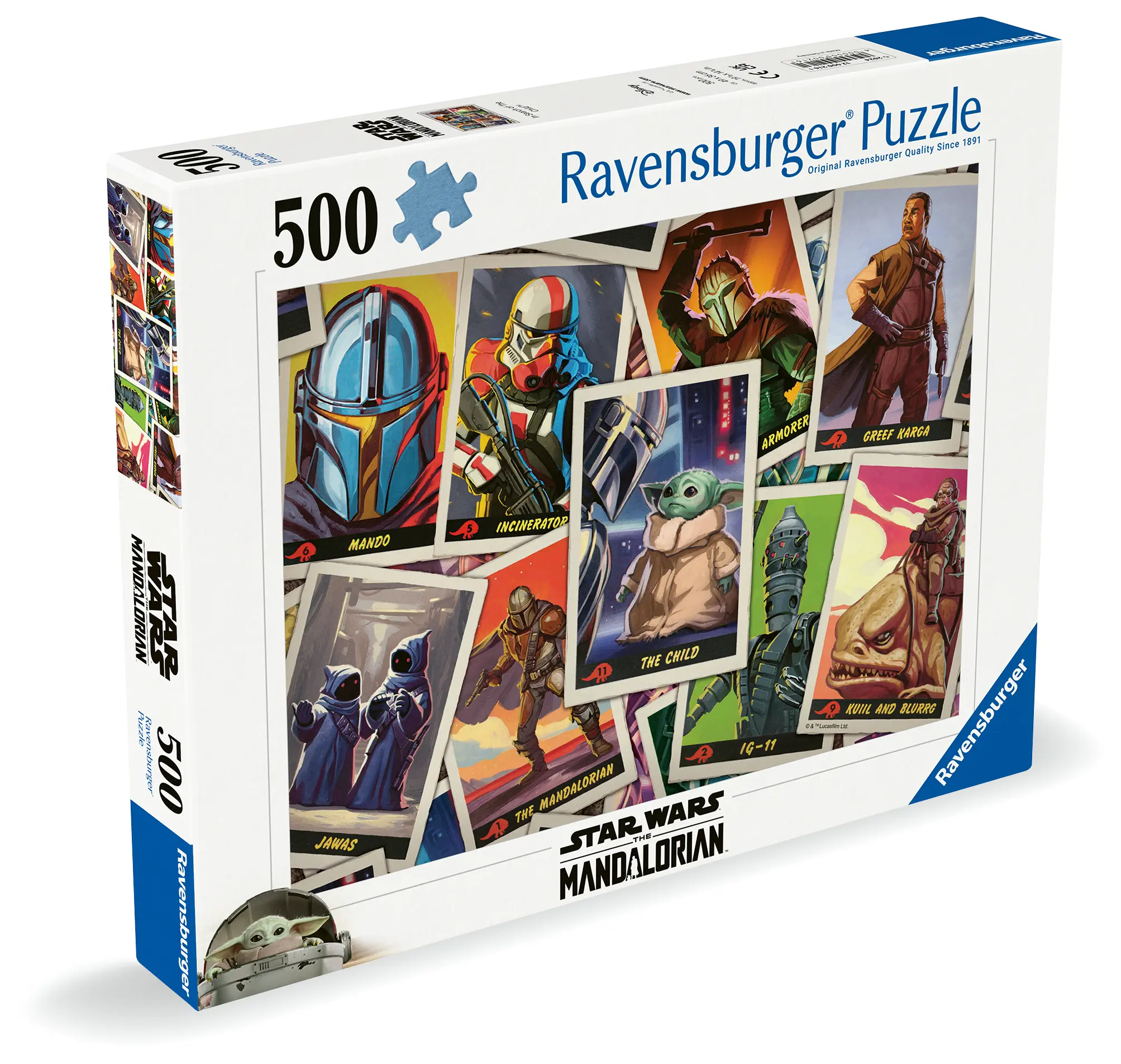 Ravensburger | The Mandalorian Auf der Suche nach dem Kind | 500 Teile Puzzle