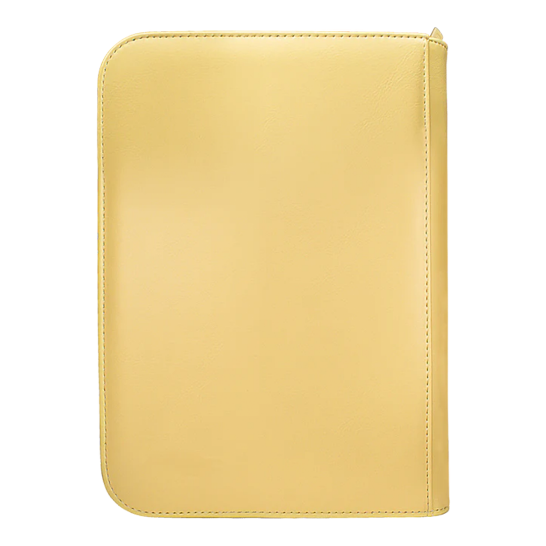 Ultra Pro | Vivid - Yellow | 4-Pocket Zippered PRO-Binder