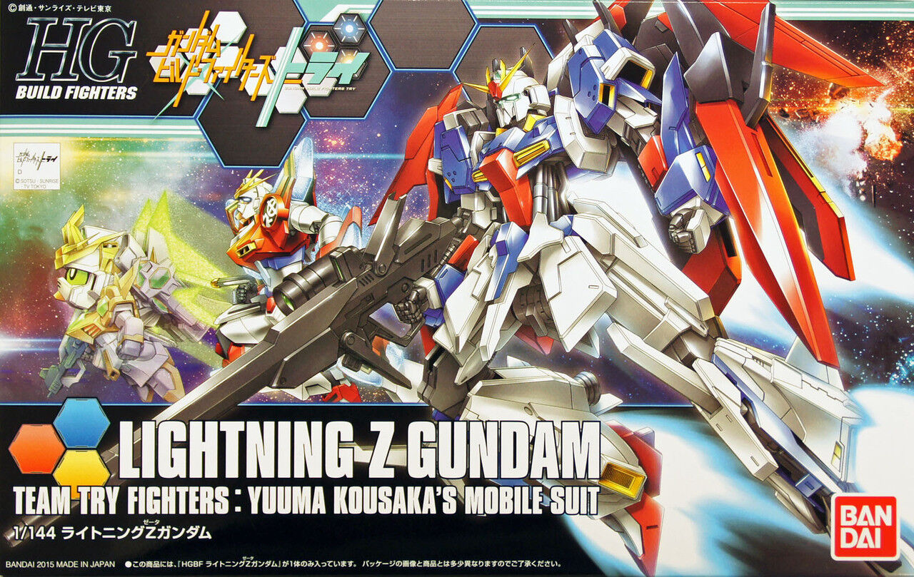 Bandai | HGBF Lightning Z Gundam | Gundam Build Fighters Try (1/144)