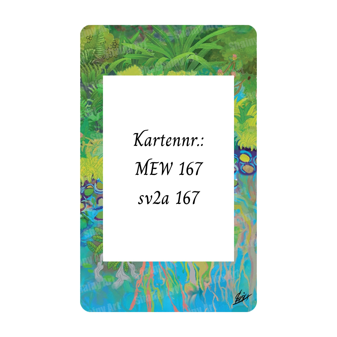 Blossom | Bisaknosp 151 | Extended Art Acryl Case für Pokémon