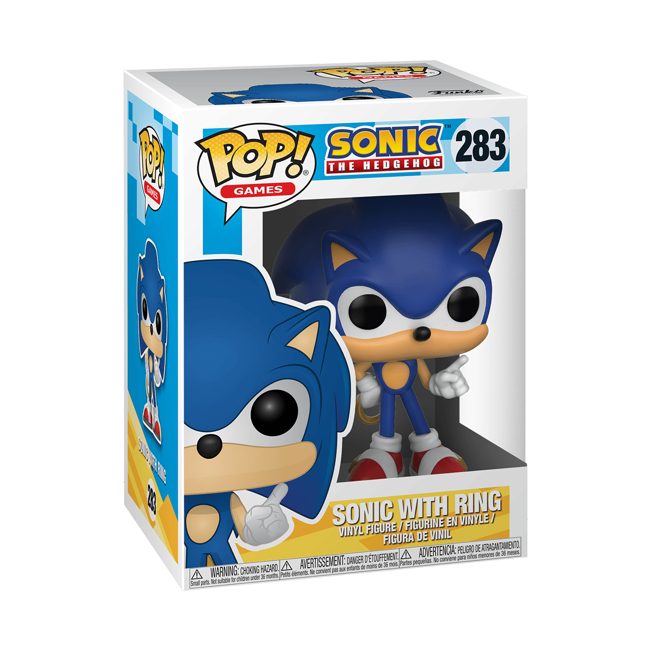 POP! Games: Sonic w/ Ring - Sonic The Hedgehog