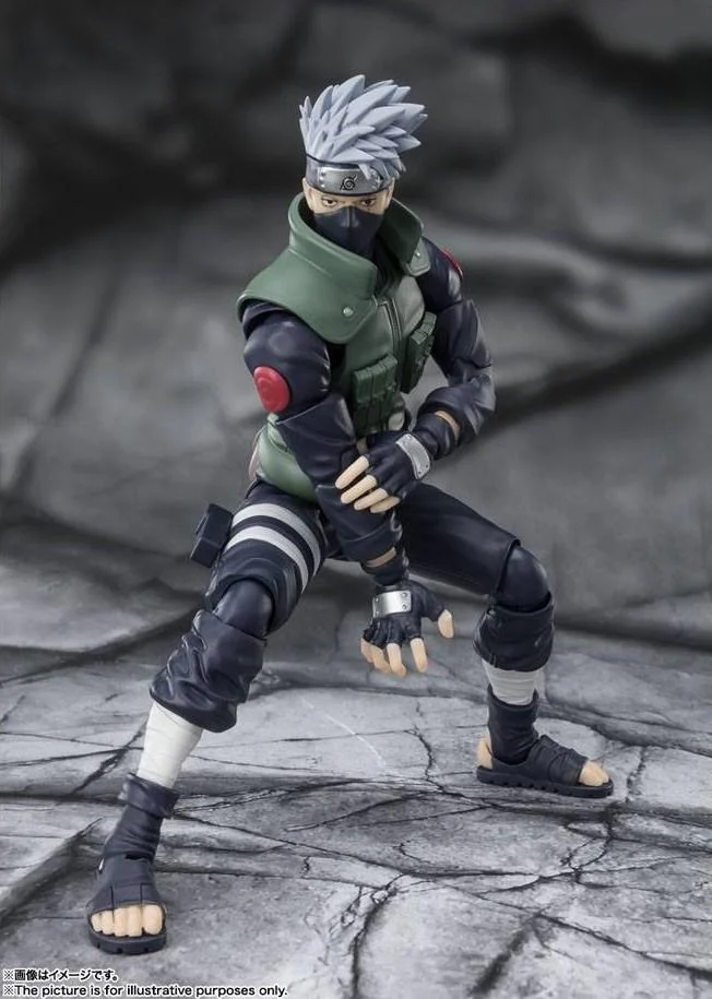 Tamashii Nations | Kakashi Hatake The Famed Sharingan Hero S.H.Figuarts (16cm) | Naruto Shippuden