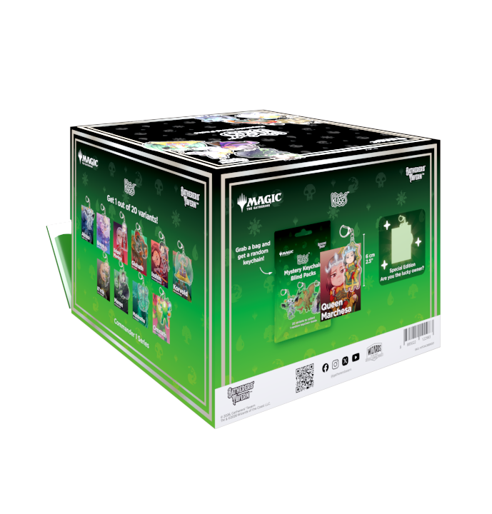 Gatherers' Tavern | Kliggs Keychain Blind Packs Box Commander Series 1 (20 Stück) | Magic: The Gathering
