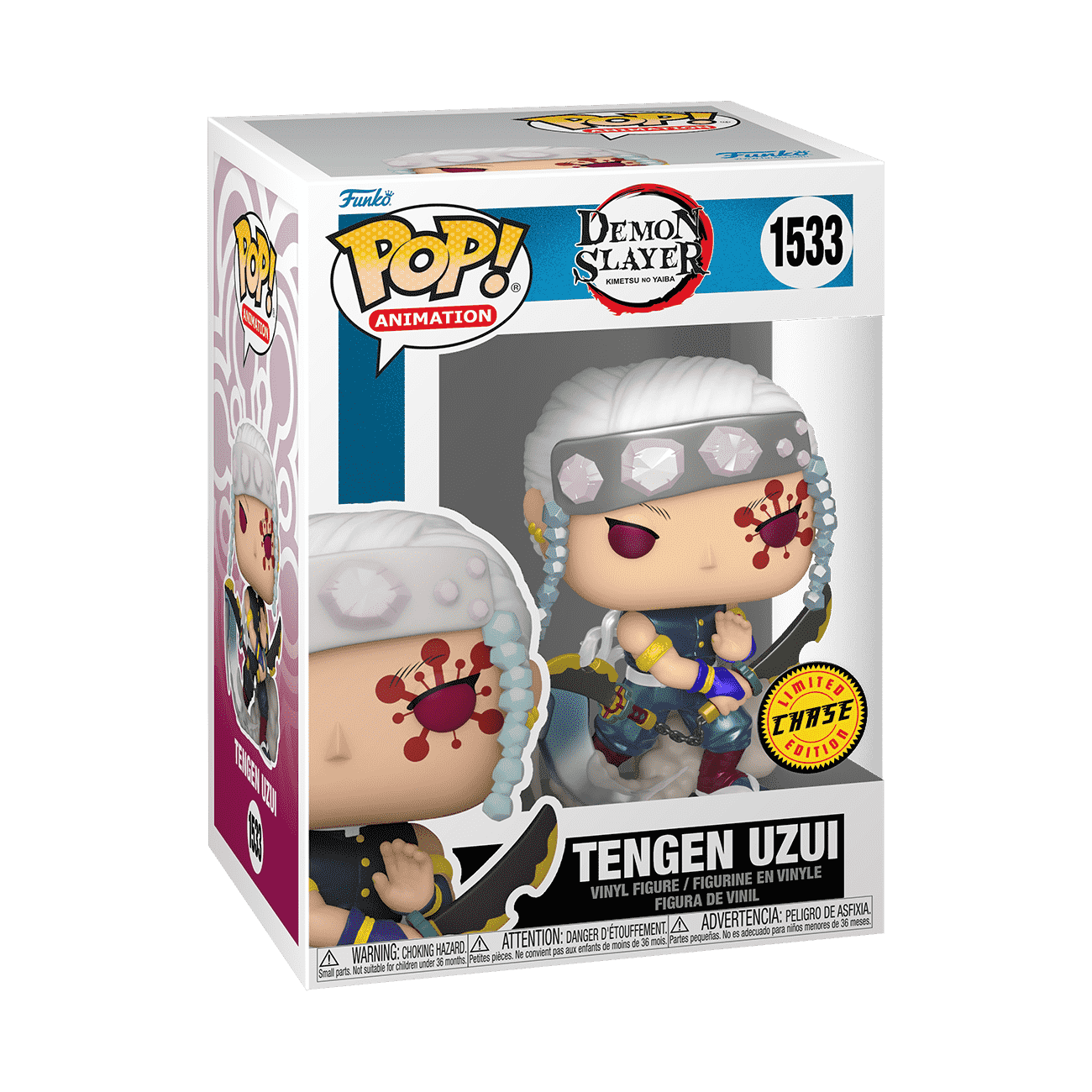 POP! Animation: Tengen Uzui with Nichirin Cleavers - Demon Slayer (CH)