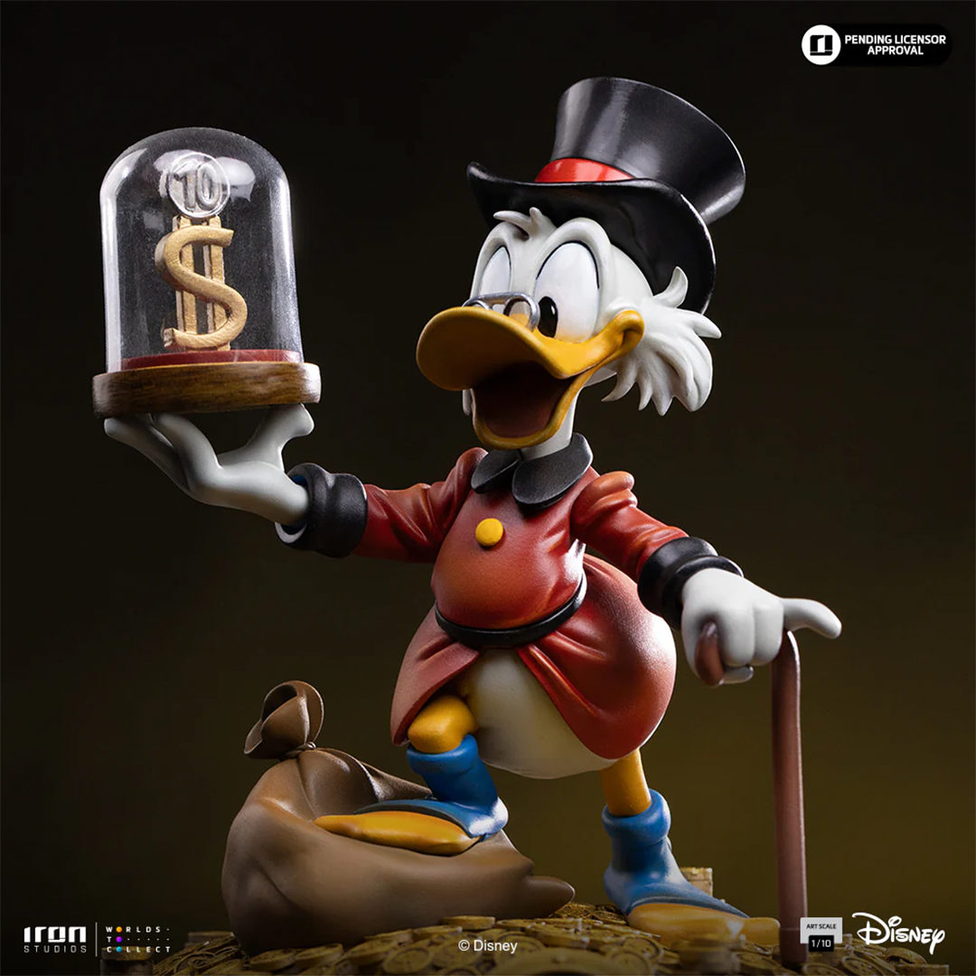Iron Studios | Uncle Scrooge Mcduck - Duck Tales | Art Scale 1/10