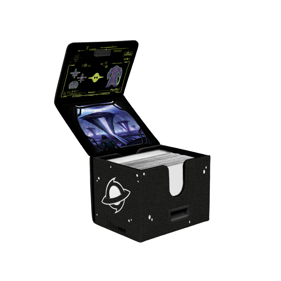 Ultra Pro - Edge of Eternities - Susur Secundi, Void Altar - Premium Alcove Edge Deck Box for Magic: The Gathering