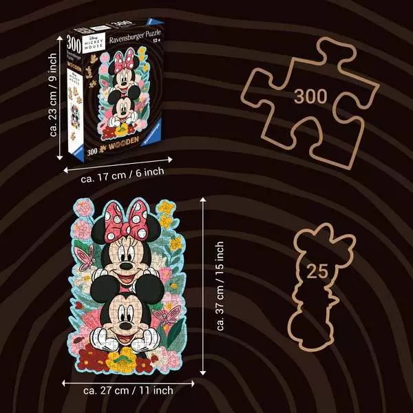 Ravensburger | Disney Mickey & Minnie | 300 Teile Puzzle