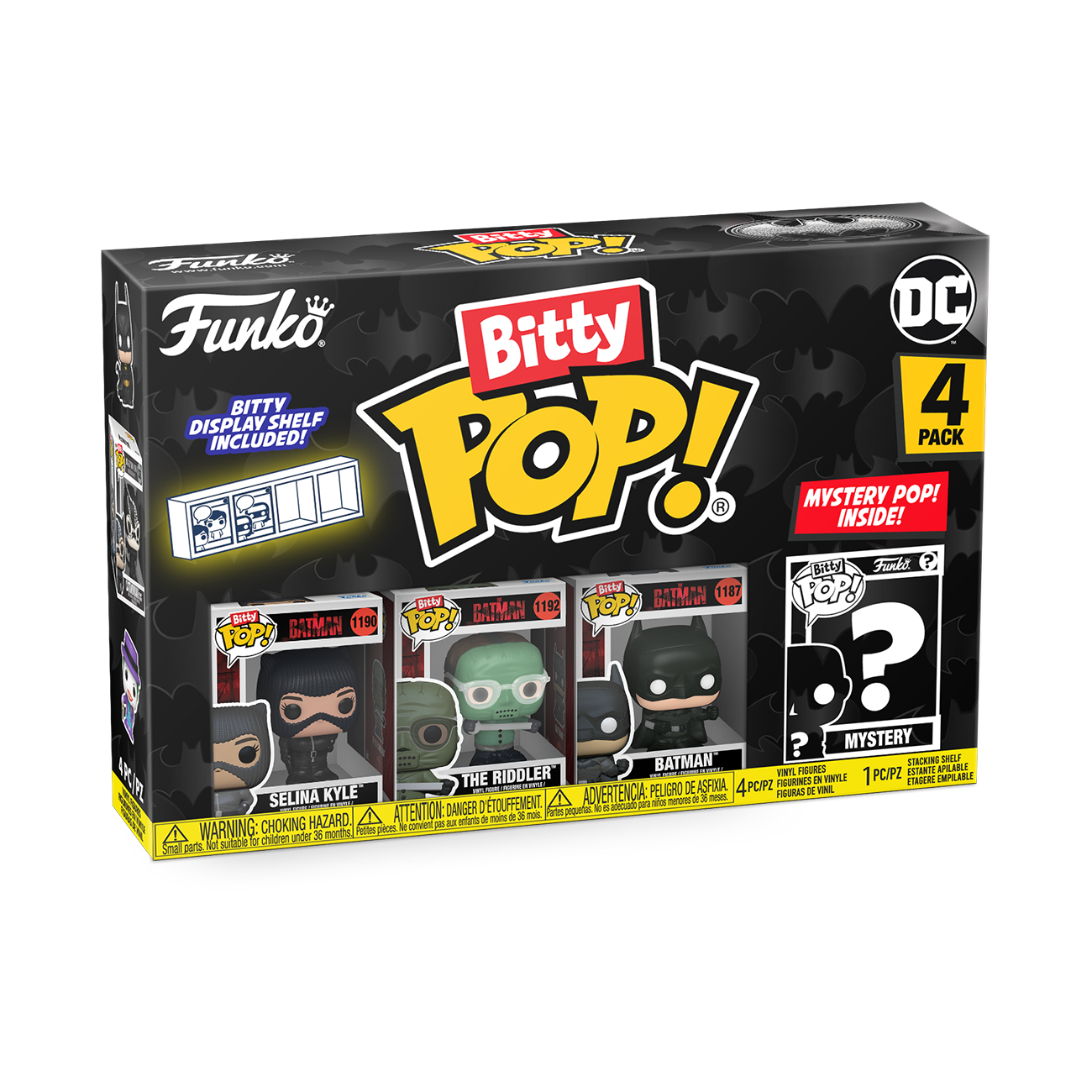Bitty POP! 4-Pack | Catwoman | DC Comics