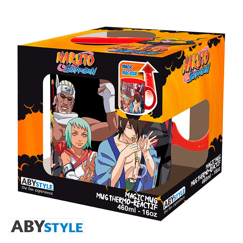 Abysse: Naruto Shippuden - Mug Heat Change 460ml - Biju & Jinchuriki