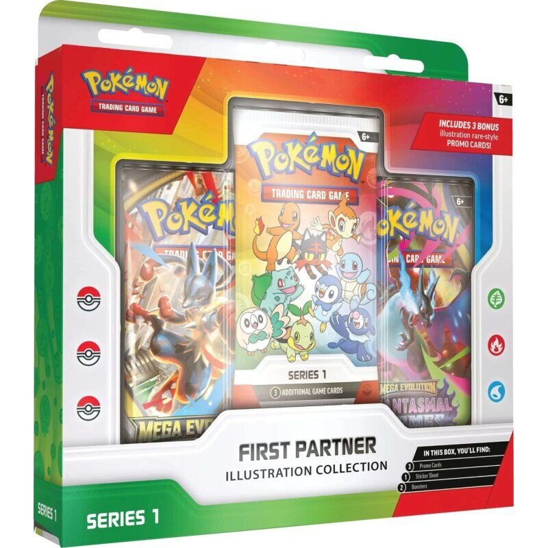 Pokémon TCG | First Partner Illustration Collection 2 | Booster Collection (EN)