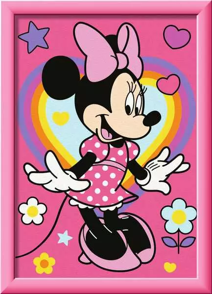 Ravensburger | Disney Bezaubernde Minnie | Mahlen nach Zahlen CreArt