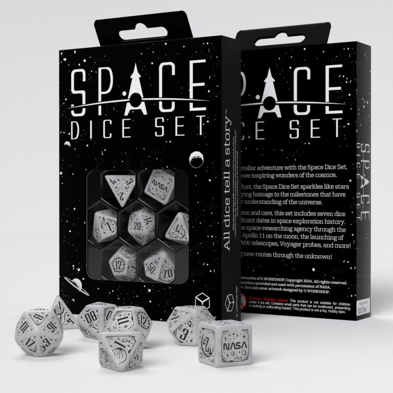 Q Workshop | Apollo | Space Dice Set