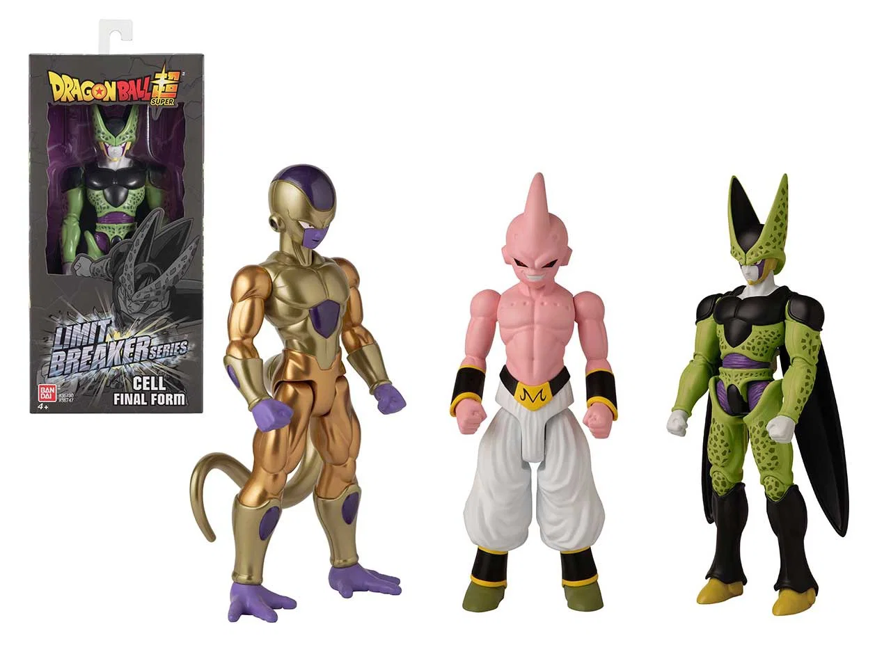 Bandai Toys | Limit Breaker Actionfigur Bösewichte Assortment 2 (3 Stk) (30cm) | Dragon Ball
