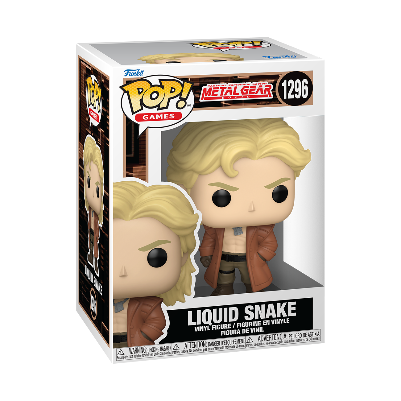 Pop! Vinyl | Liquid Snake | Metal Gear Solid