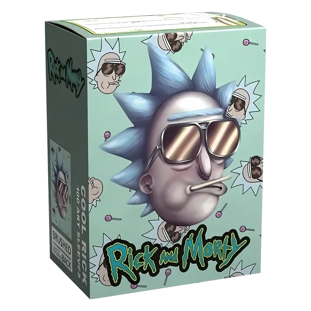 Dragon Shield: Rick & Morty - Cool Rick - Brushed Art Sleeves - Standard Size