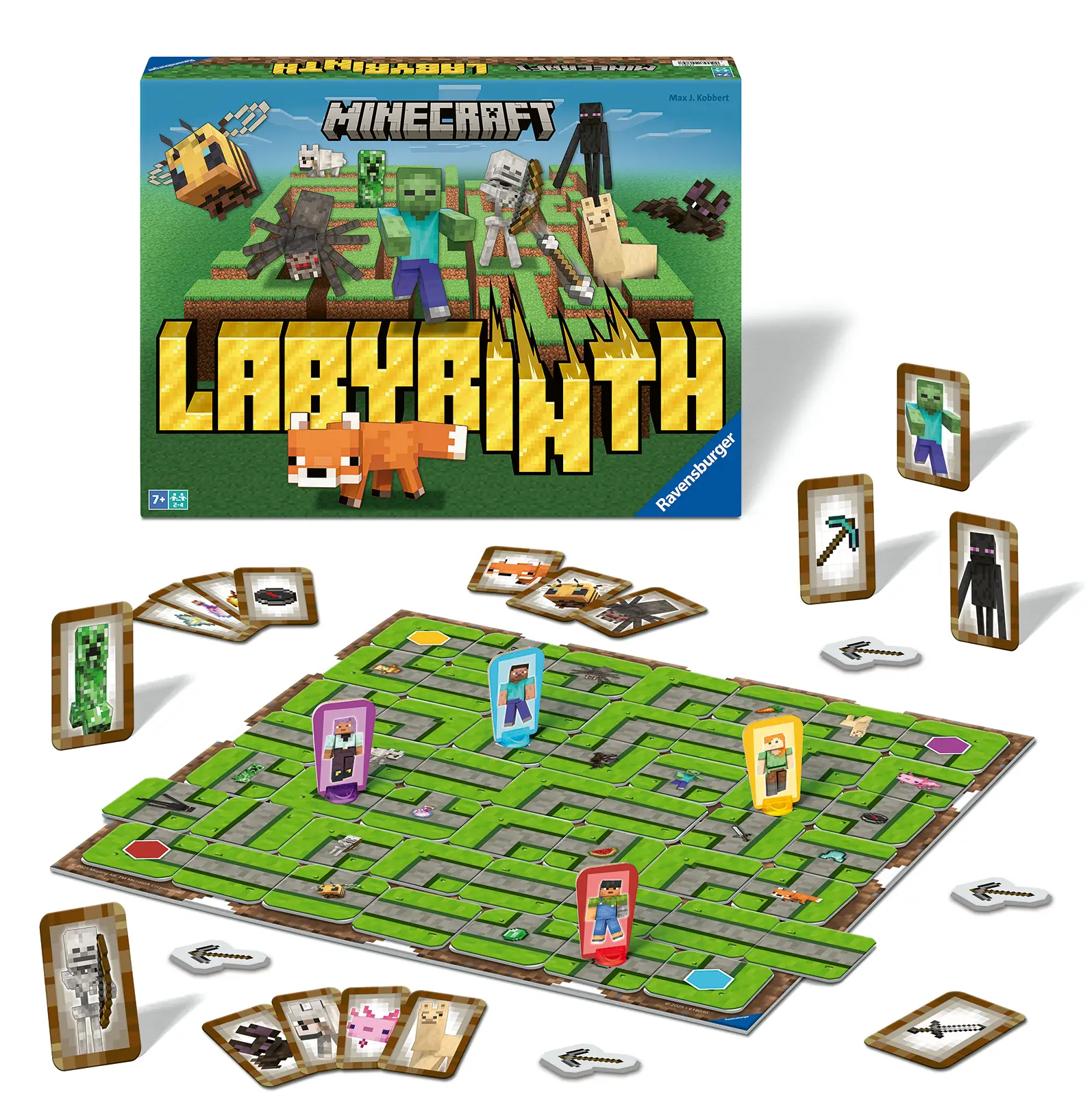 Ravensburger | Minecraft Labyrinth | Gesellschaftsspiel