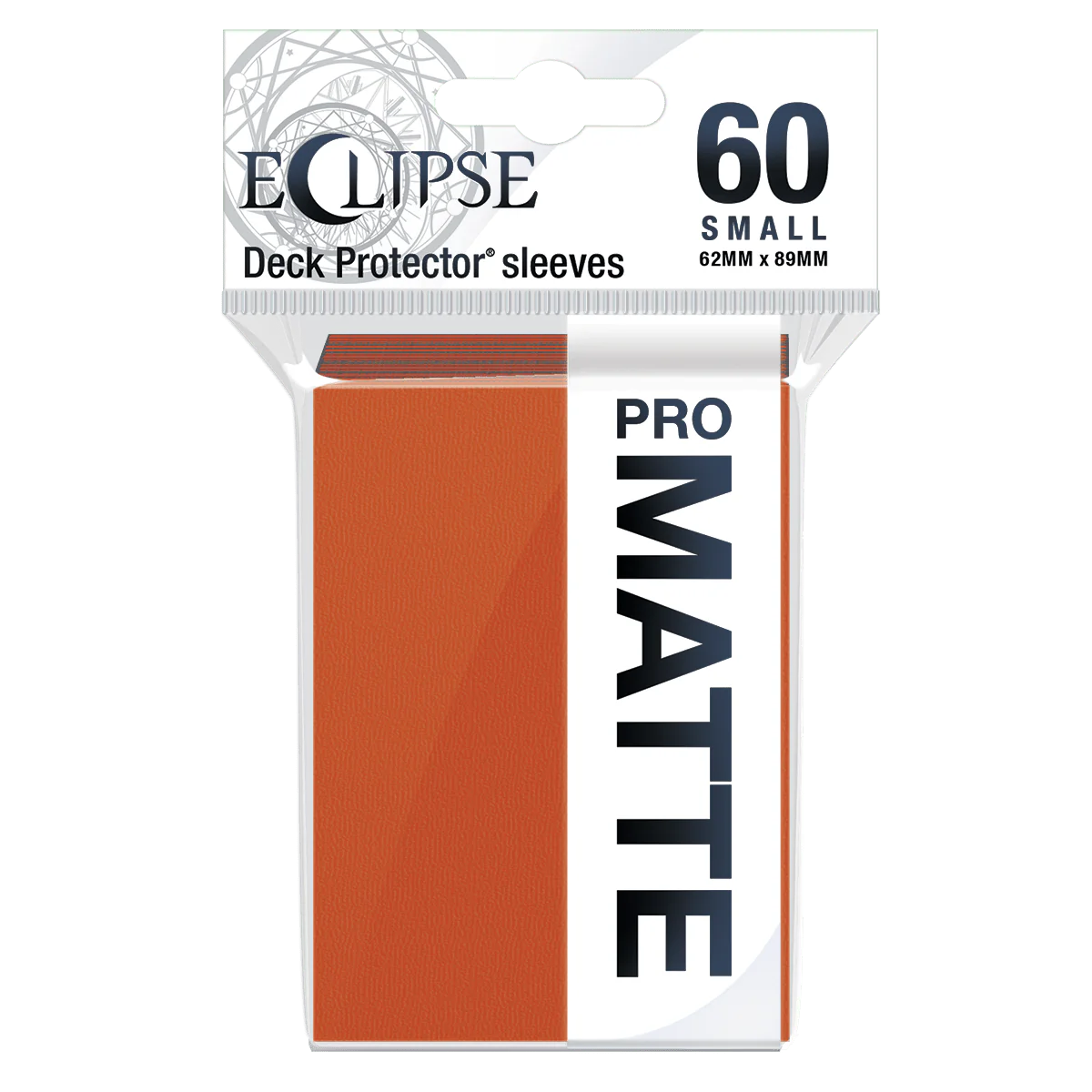 Ultra Pro: Eclipse Matte Small Sleeves - Pumpkin Orange