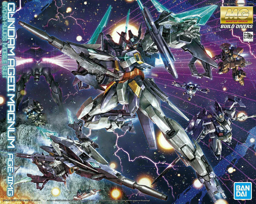 Bandai: MG Gundam AGE II Magnum - Mobile Suit Gundam AGE (1/100)