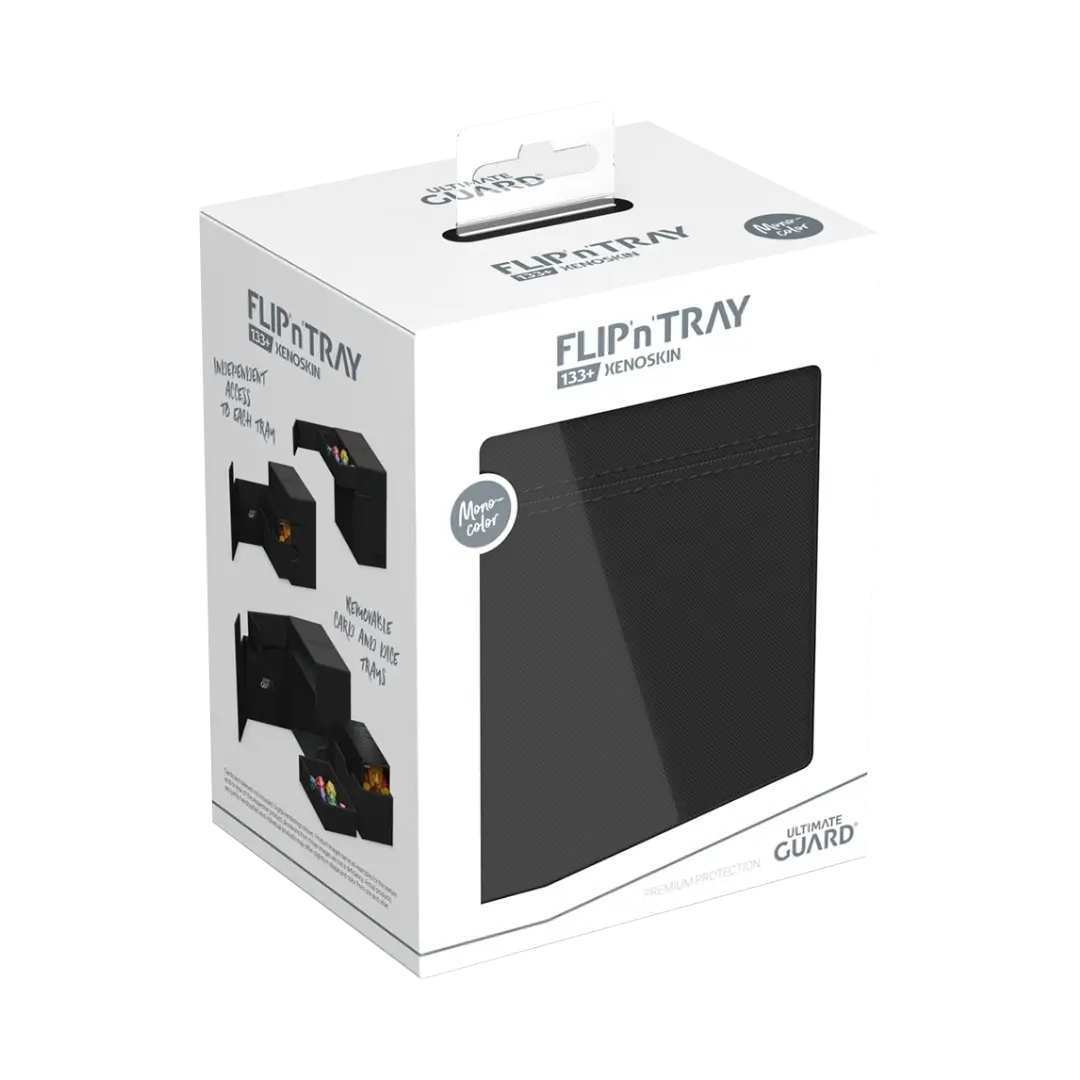 Ultimate Guard | Flip`n`Tray | XenoSkin (133+) Schwarz